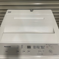 パナソニック 5.0キロ 洗濯機 2022年製の画像