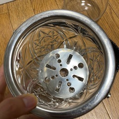 氷　ピッチャー　氷入れ　ガラス製の画像