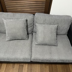 3Pカウチソファー・スツール付きの画像