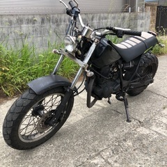 ヤマハ　TW200   DG07J  書類付実働ベース車の画像