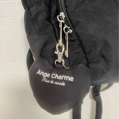 Ange Charme ブラックリュックの画像