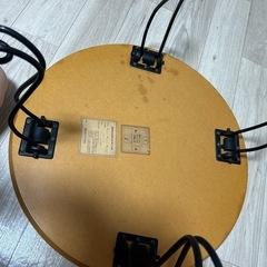 丸いローテーブル の画像