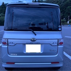 個人分割可！ローン審査無し！　ダイハツ　タントカスタム　カスタムX　検8年6月　純正オーディオ　フルオートエアコン　純正アルミ　訳あり　即納できます🙌の画像