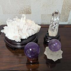 お譲りします！　天然石置物セットの画像
