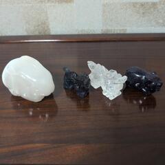 お譲りします！　天然石置物セットの画像