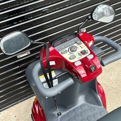 スズキ セニアカー メタリックレッド ET4D7 2016年 走行小 訳有りUSED美品の画像