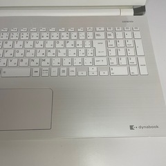 東芝/i7/SSD512GB/8GB/Office付/15.6型/高性能/白の画像