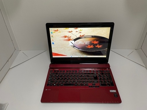 ◎限定値下げ中◎NEC/i7/SSD512GB/8GB/Office付/15.6型/高性能/赤