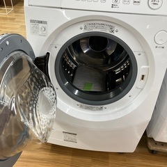 【安心1年保証付き】ドラム式洗濯乾燥機　ES-H10G-WLの画像