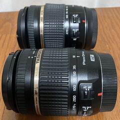 手渡し限定　ジャンク2本セット　TAMRON　B008　18-270mm 3.5-6.3 VC　PZM　EF-Sマウント　キヤノンの画像