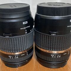 手渡し限定　ジャンク2本セット　TAMRON　B008　18-270mm 3.5-6.3 VC　PZM　EF-Sマウント　キヤノンの画像