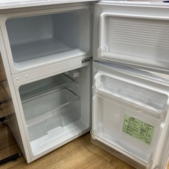 【安心1年保証付き】2ドア冷蔵庫　RF02A-90WTの画像