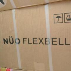 NUO FLEXBELL 32kg フレックス ベル 2本(台座付属)と専用スタンドのセット 可変式 ダンベル 筋トレの画像