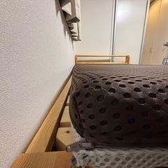 ★セミダブル マットレス(高反発)  ニトリ家具  三次元スプリング構造/通気性良好【恵比寿にてお渡し】の画像