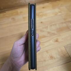 Galaxy A53 5G 手帳型　スマホケース カーキ の画像