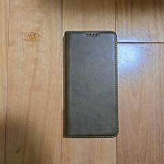 Galaxy A53 5G 手帳型　スマホケース カーキ の画像