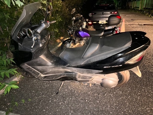 低走行‼自賠責9年2月まで！︎ スカイウェイブ250 cj46