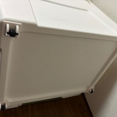 ニトリ　カバコ　キャリコ　収納ケース　2点　押入れ収納の画像