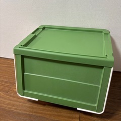 ニトリ　カバコ　キャリコ　収納ケース　2点　押入れ収納の画像