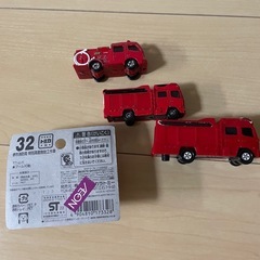 トミカ　消防車　ハッピーセット　セット売りの画像
