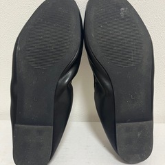 パンプス 黒 Lサイズの画像