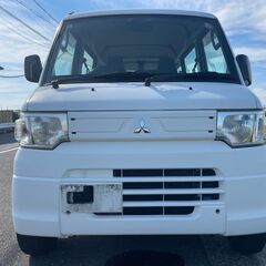 全込み２０万円 車検付き ミニキャブバン 修復歴無 ハイルーフ AT オートマ エアコン パワステ ナビ TV DVD Bluetooth ETC 集中ロックの画像