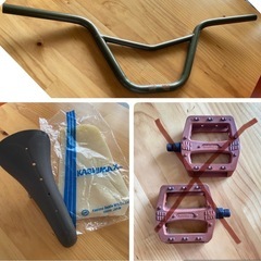BMXパーツ2点セットの画像
