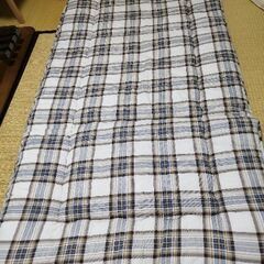 合繊敷布団　お古　シングルサイズ2枚セット（敷きふとん）の画像