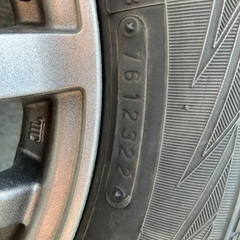 13インチ　スタッドレスタイヤ付　155/65R13 ice FRONTAGE 4本　PCD100 4穴　4J +42の画像