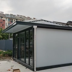新品の組立式コンテナハウス プレハブ住宅の画像