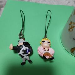 キャラクターマグカップ&ワンピースストラップ2点の画像