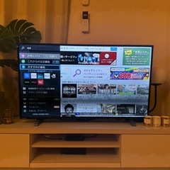 【終了】TOSHIBA 液晶テレビ 40V34／40V型／2022年3月購入・動作良好の画像