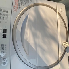 【分解洗浄済】9kg洗濯機　東芝の画像