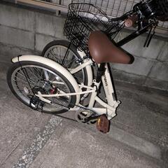 折りたたみ自転車の画像