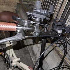 折りたたみ自転車の画像