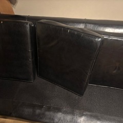 探偵事務所風　ソファの画像