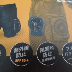 Di-vaiz 　ファンパンツセット　バッテリーつき　サイズL　LLありの画像