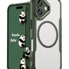iPhone 16ケース MagSafe対応 半透明カバー 薄型 耐衝撃バンパーの画像