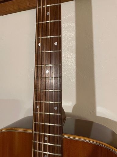 【日本製50年前のビンテージギター】1974年寺田楽器製 Morris W-18 セミハードケース付き