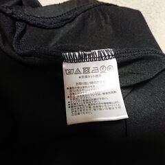 ♣　ショートスパッツ　レディース　黒パン　ショート丈　ブラック　サイズＪＭ~Ｌ　ヒップ９５～１１３　身長１５０～１６５　の画像