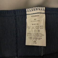 ネイビー　カーテンの画像