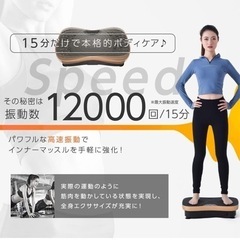 TOKAIZ 振動マシン シェイカー式 5モード 99段階調整 TV1-001sの画像