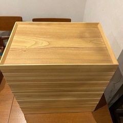中古 カフェ盆 42cm 20枚