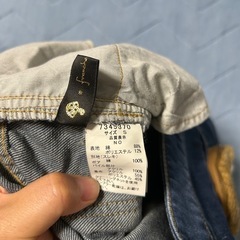 ハーフデニム　の画像