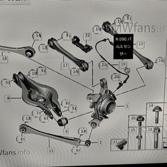 ほぼ新品 2本BMW F20 F30 F80 リア スピードセンサー  左右セット320d 320i等  34526884421 34526791225の画像