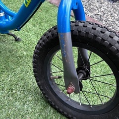 LOGキッカー　キッズバイク　ストライダー　ブレーキ付き　ストッパー付きの画像