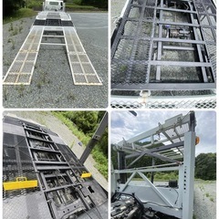 三菱　キャンター　群馬県　2台積みの画像
