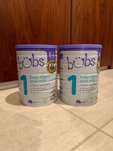 バブズ　ヤギ　粉ミルク　Step1
