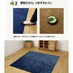 【お取引中】ラグ　220×320の画像