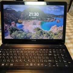 お値引します！11日までに引渡し出来る方！SONY VAIO ノートパソコン VJS151C11N 15.5型ワイド 第6世代 i5 8GB DVD 無線 Bluetooth Windows11 の画像